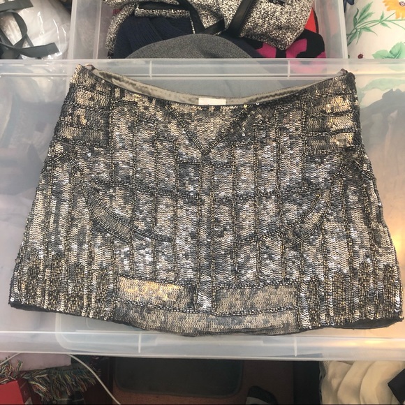 Parker Sequin Layla Skirt 2 - Picture 8 of 13